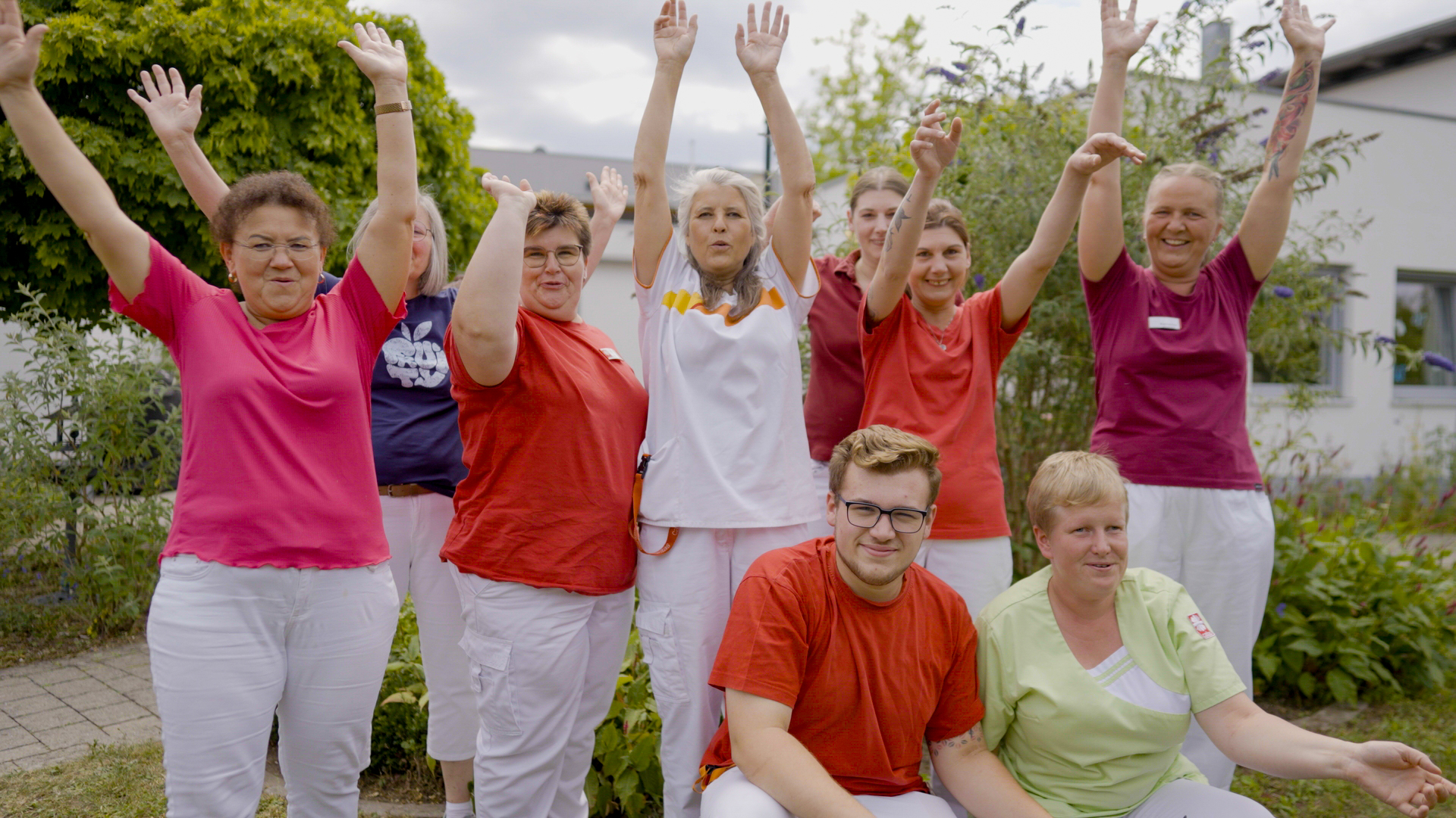Unser fröhliches Caritas-Team