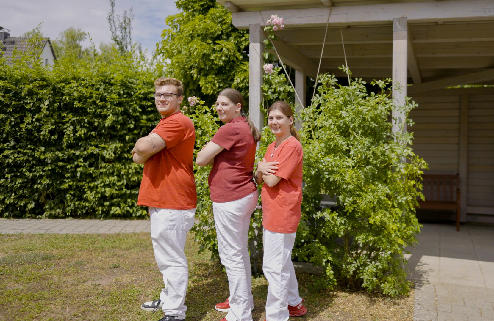 Unser motiviertes Pflege-Team - Gemeinsam für dich da!